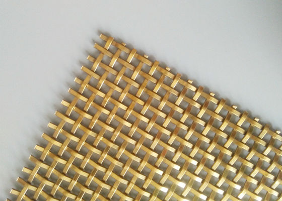 Tkane panele metalowe 3,2 mm siatka karbowana ze stali nierdzewnej do drzwi szafek