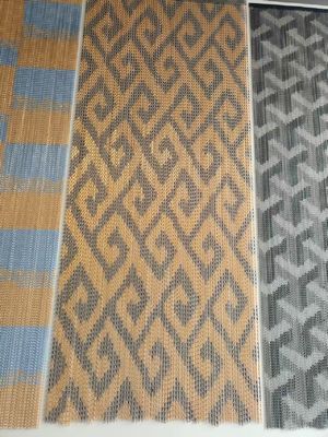 Niestandardowa aluminiowa kurtyna łańcuchowa z szynami i innymi elementami