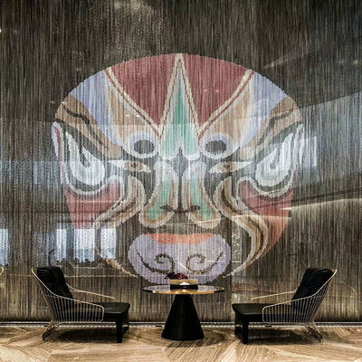 Wytrzymała i trwała aluminiowa siatka na muchy łańcuchowa, idealna do zakładów przetwórstwa spożywczego