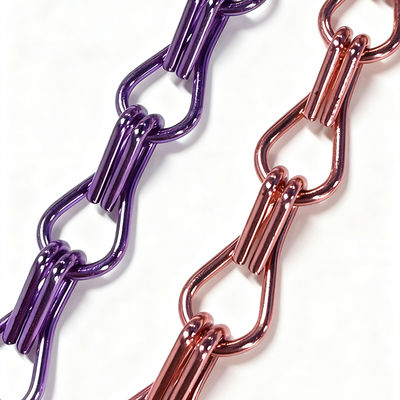 Dekoracyjna siatka kolczasta Ekran kurtynowy Fasady budynków Naturalny kolor