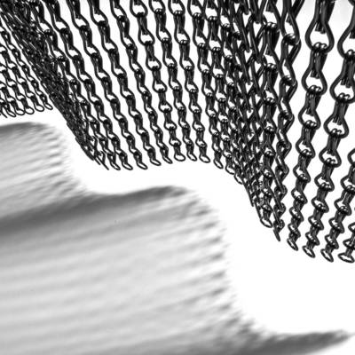 Wytrzymała aluminiowa moskitiera łańcuszkowa zaprojektowana zgodnie z normami bezpieczeństwa przemysłowego