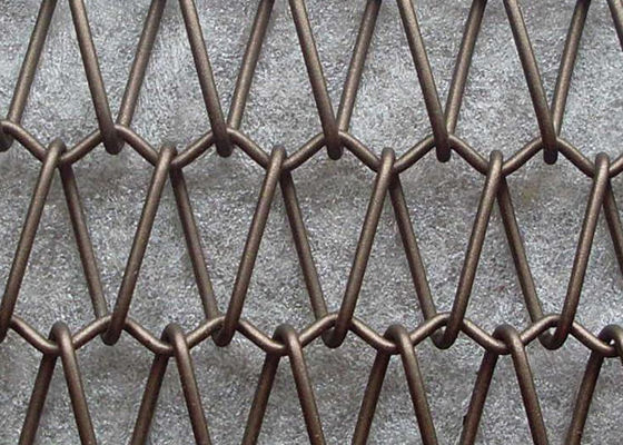 6ft Antiwear Spiral Wire Mesh Przenośnik taśmowy Odporność na pękanie